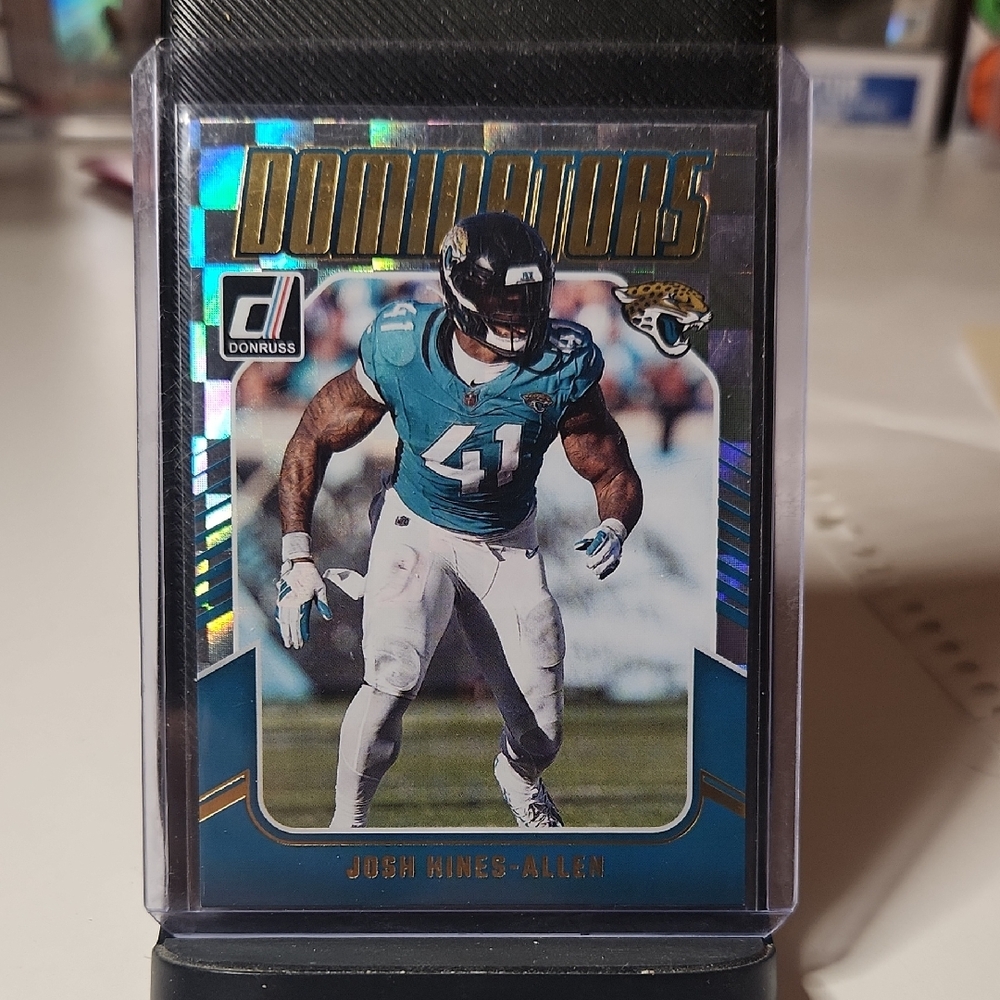 Panini Dominators Trading Card - Blue and Gold